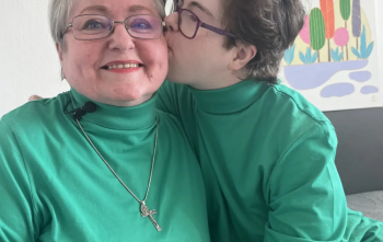 daughter and mother