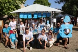 Volunteers at a stall at Mladifest 2024.