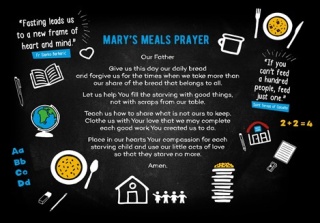 The Mary's Meals prayer