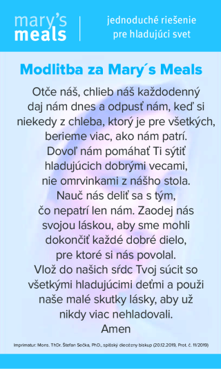 Image of the prayer card