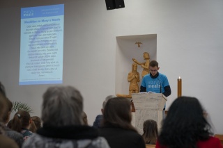 Image of a Mary's Meals speaker. 